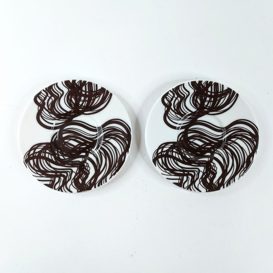 Iittala Aika graphics aluslautanen espressokupille 2 kpl