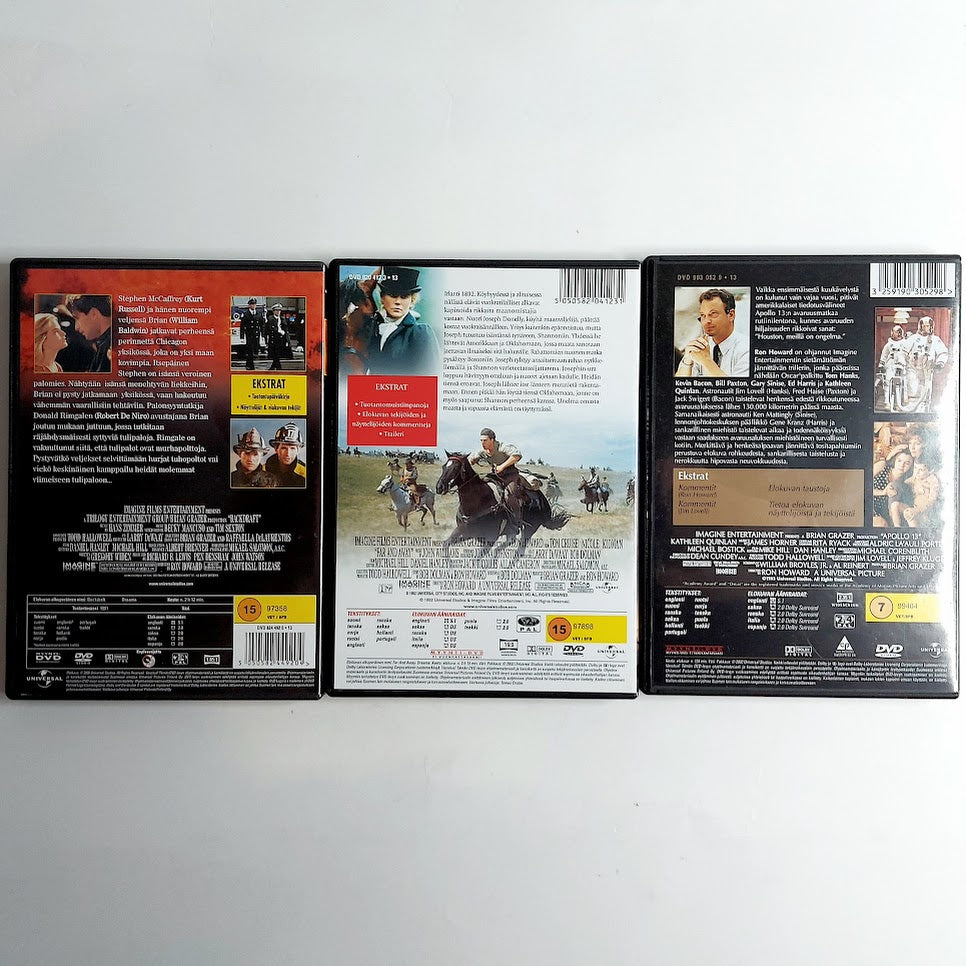 In the frame with Ron Howard 3DVD box