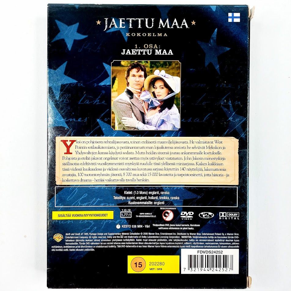 Jaettu maa 1. osa 3DVD