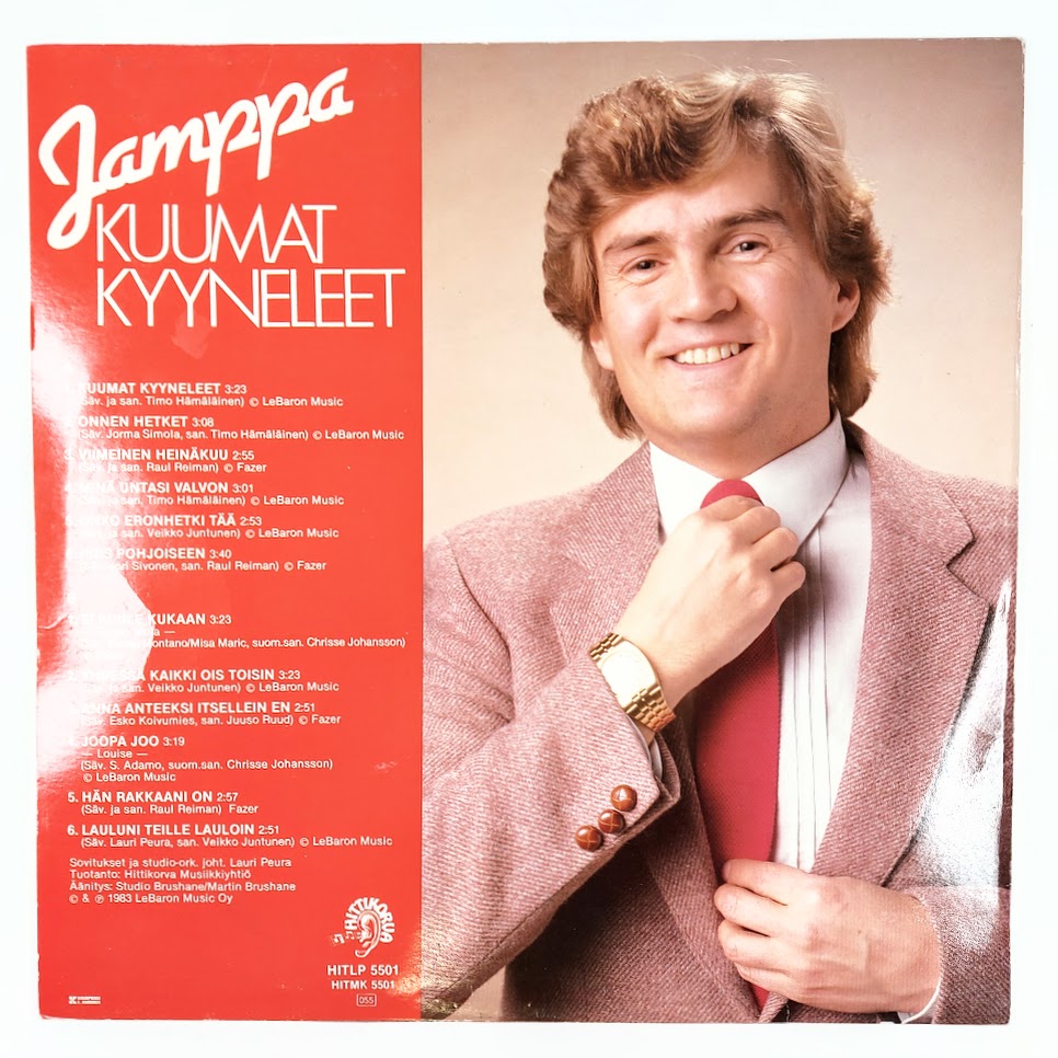 Jamppa Tuominen: Kuumat Kyyneleet LP