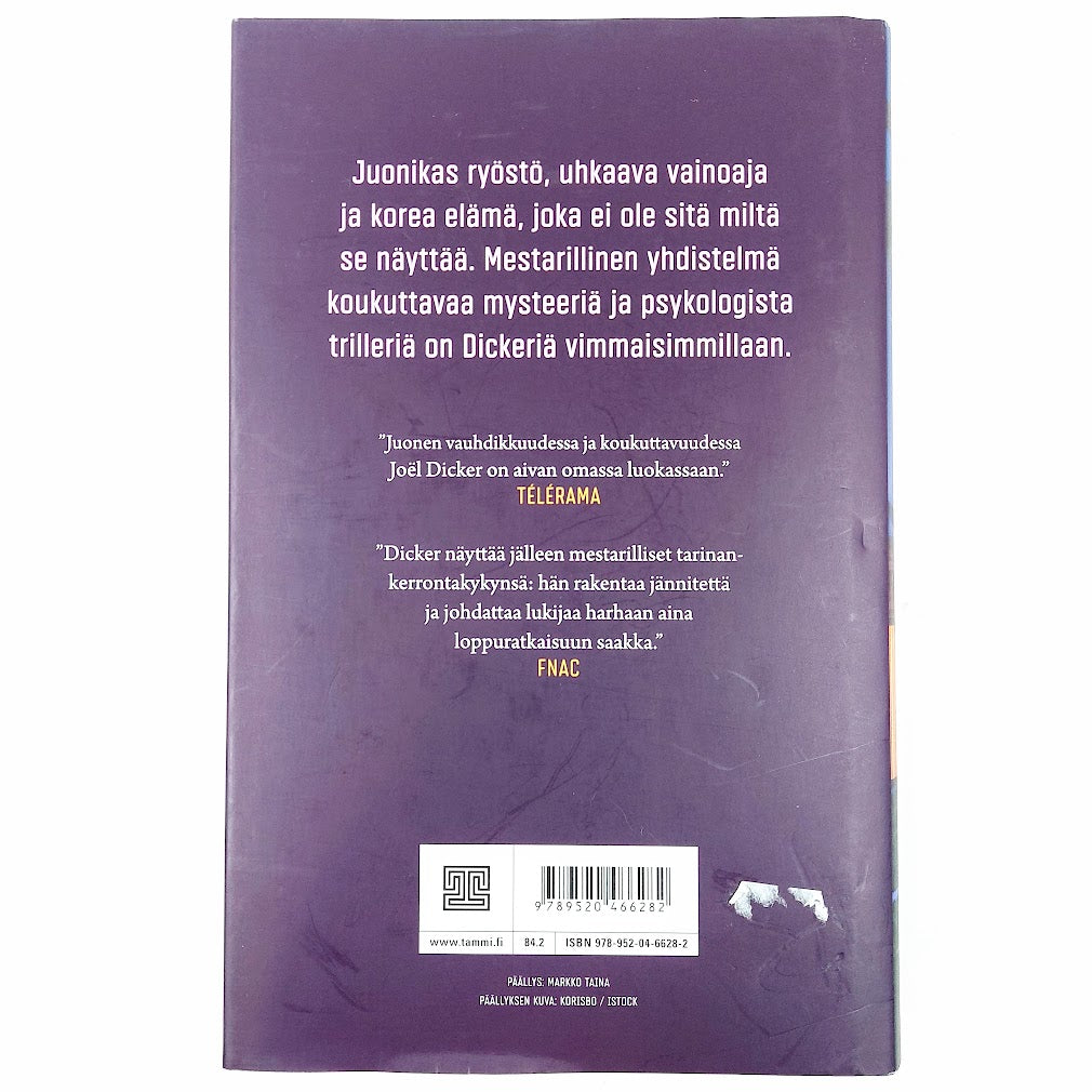 Joel Dicker: Villipeto