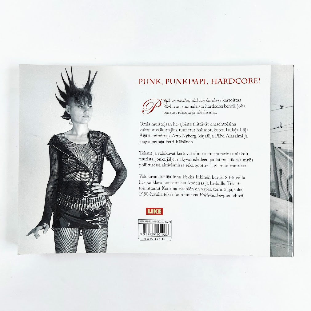 Kirja Juha-Pekka Inkinen Punk on kuollut, eläköön hardcore