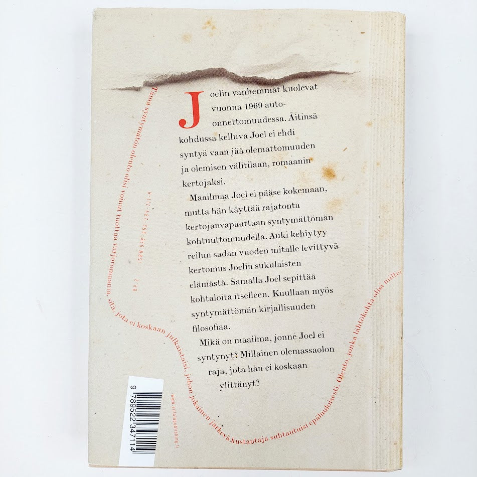 Juha Seppälä: Syntymättömän testamentti