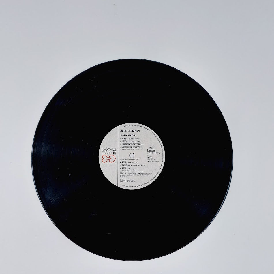Juice Leskinen: Tähän Saakka LP