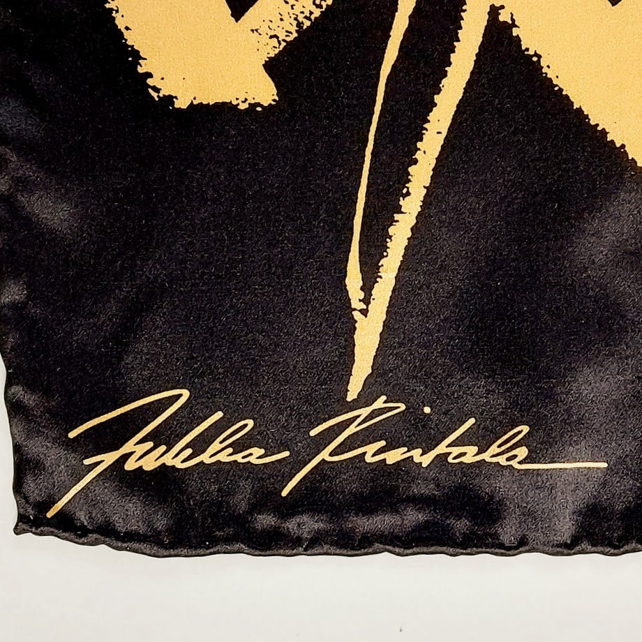 Jukka Rintala silkkihuivi 29 x 142 cm