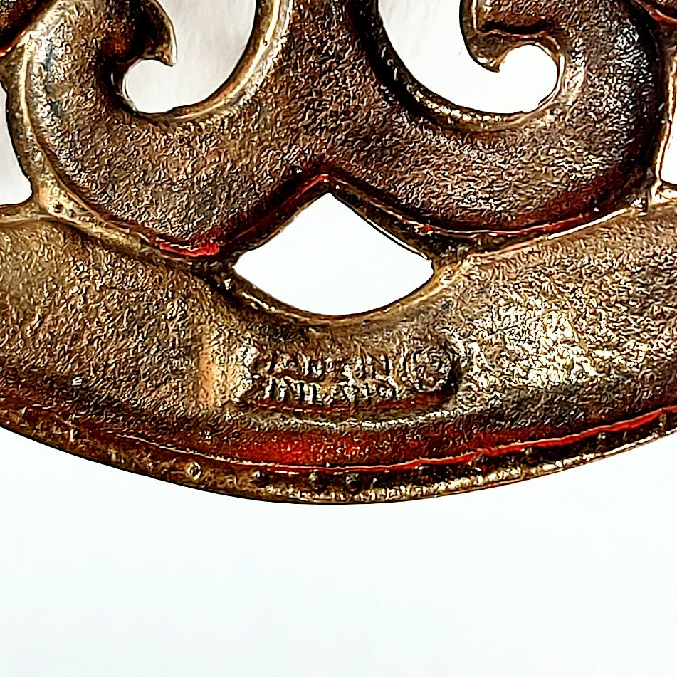 Kalevala Koru Kurkijoen solki pronssi