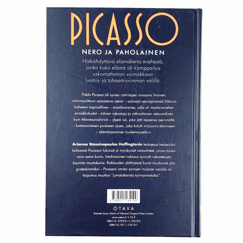 Arianna Stassinopoulos Huffington: Picasso Nero ja paholainen