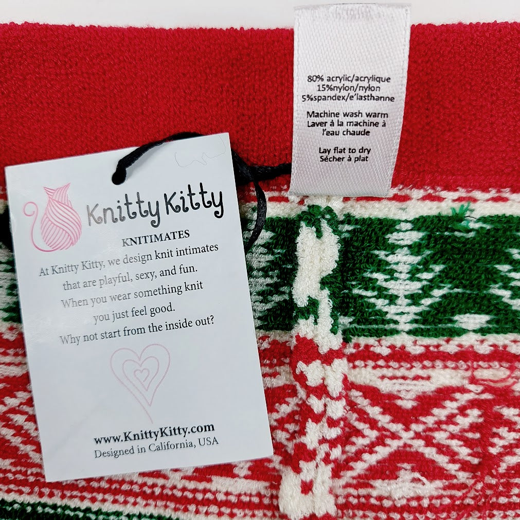 Knitty Kitty neulelegginsit koko M