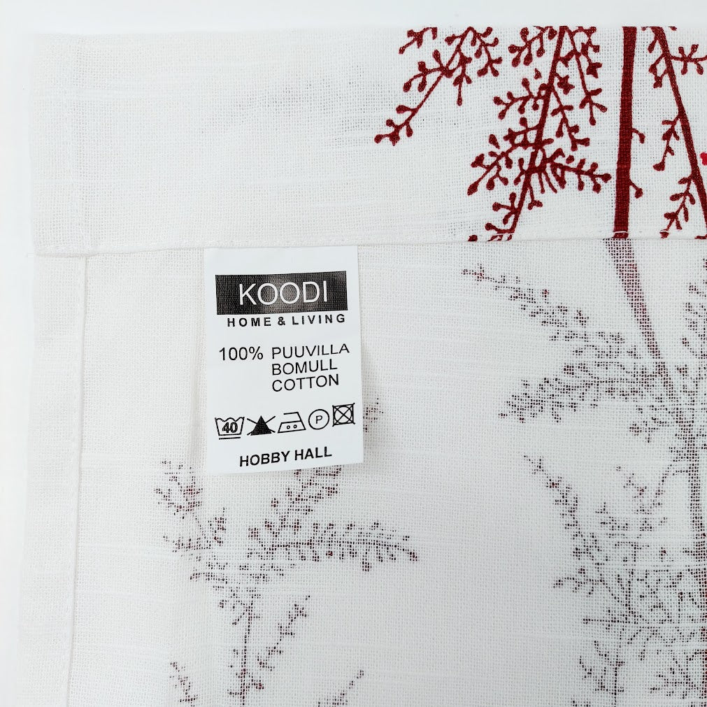 Koodi Heinä paneeliverhot 45x240 cm 2 kpl