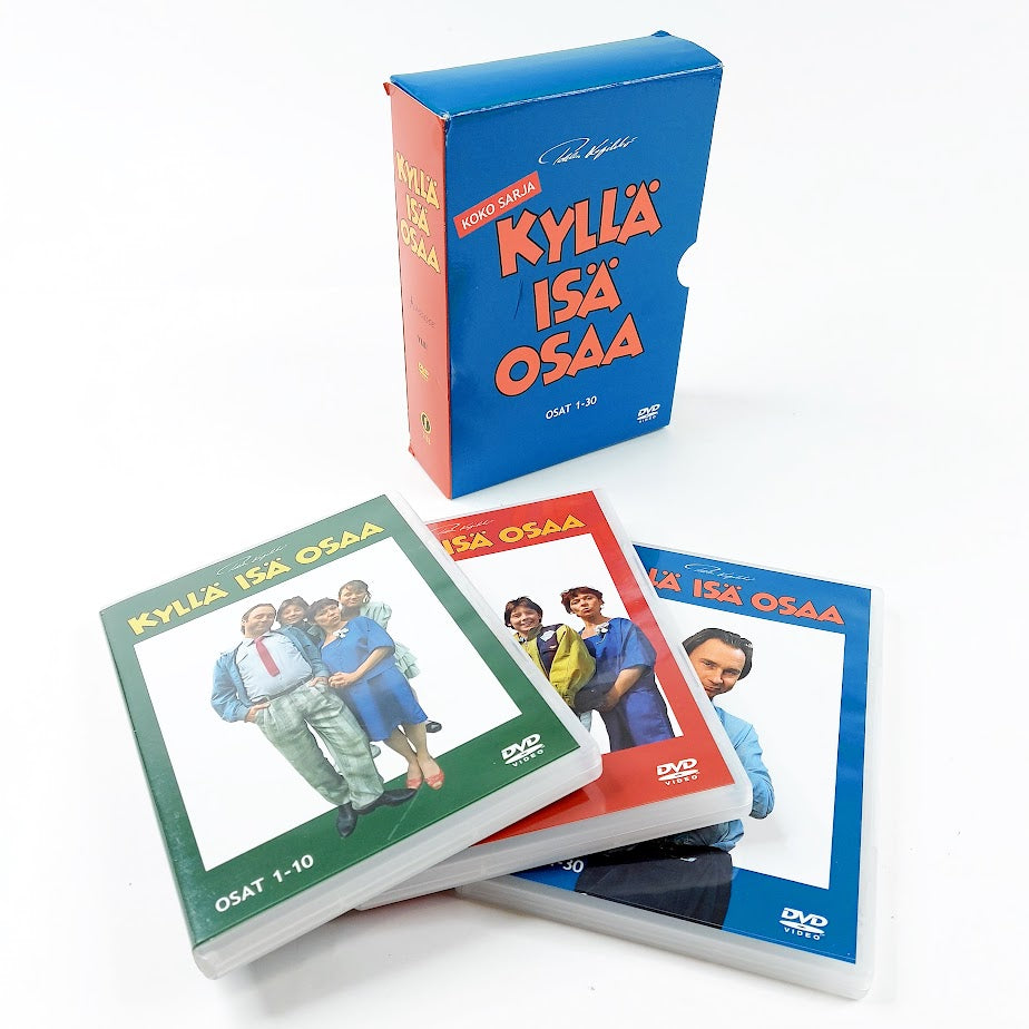 Kyllä isä osaa DVD boxi
