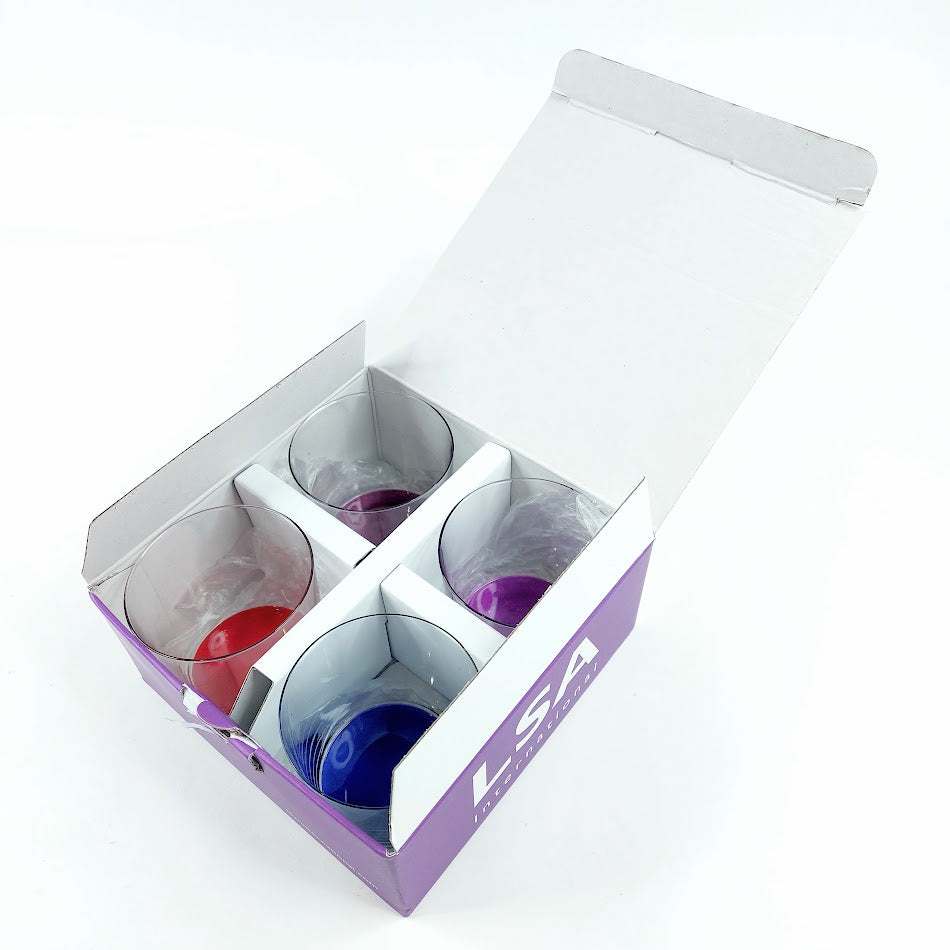 LSA International Coro tumbler-lasi 4 kpl