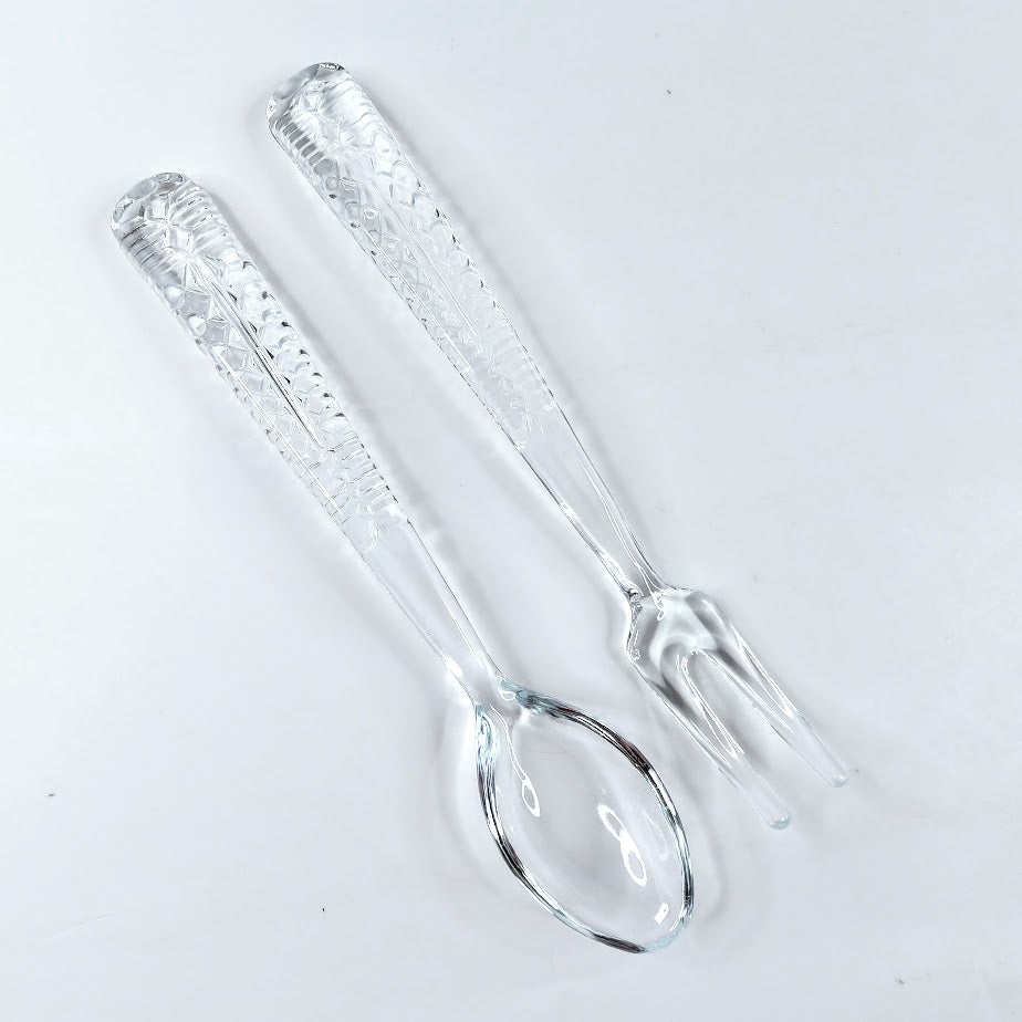 Bohemian Crystal salaattiottimet