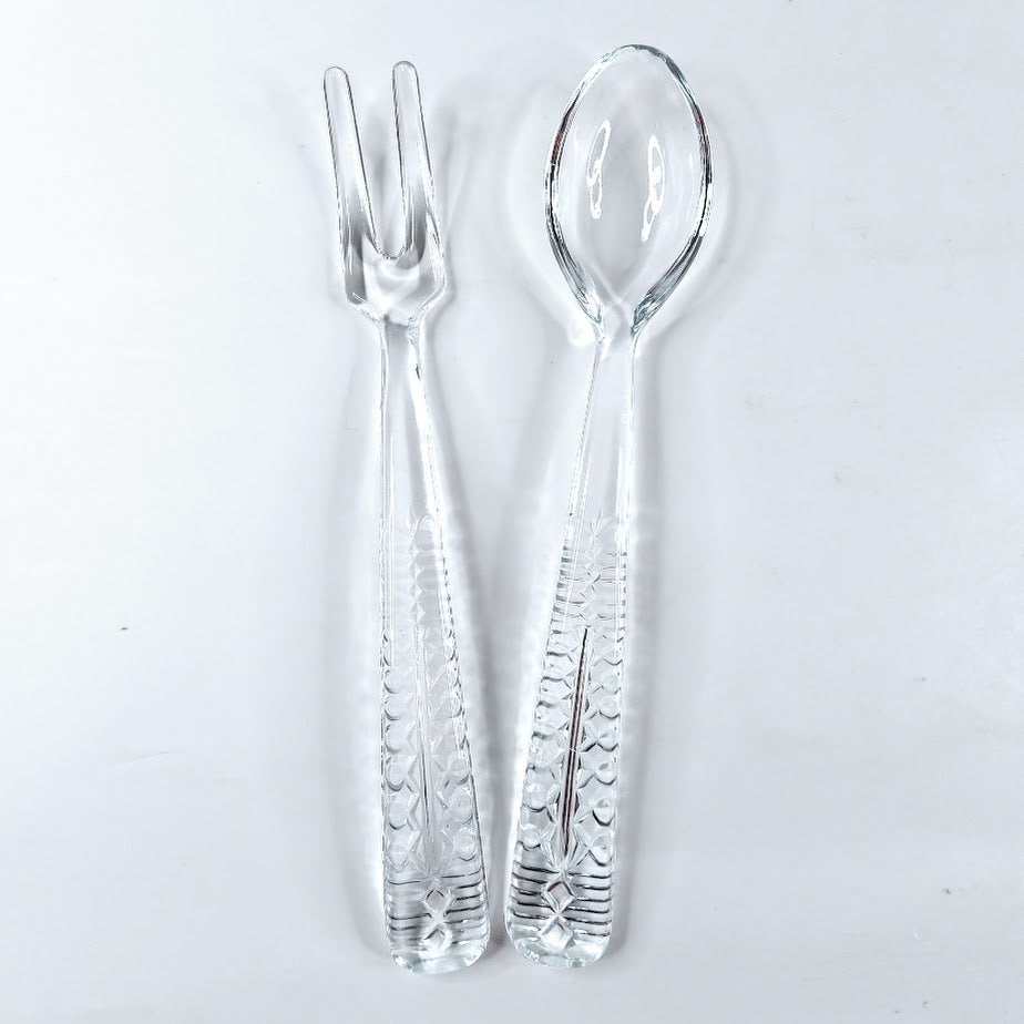 Bohemian Crystal salaattiottimet