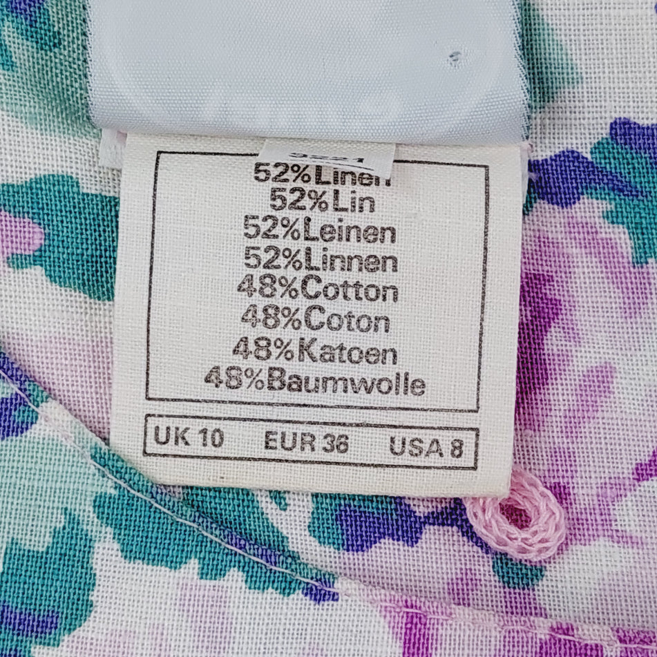 Laura Ashley pellavasekoitemekko koko 36