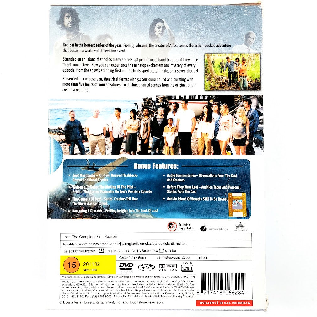 Lost The complete first season 7 DVD