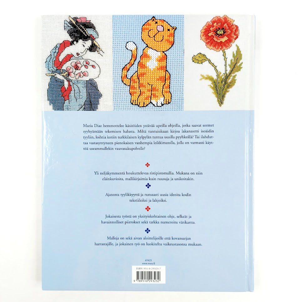 Maria Diaz: Koristeelliset ristipistot - Yli 40 houkuttelevaa mallia ja innostavaa ideaa