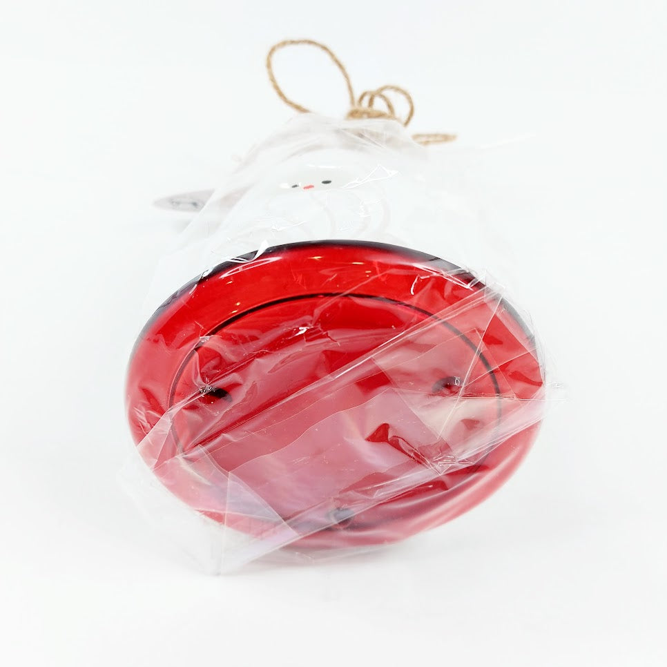 Maria Drockila tonttu kynttilä ja alusta lahjapakkaus 14,5 cm