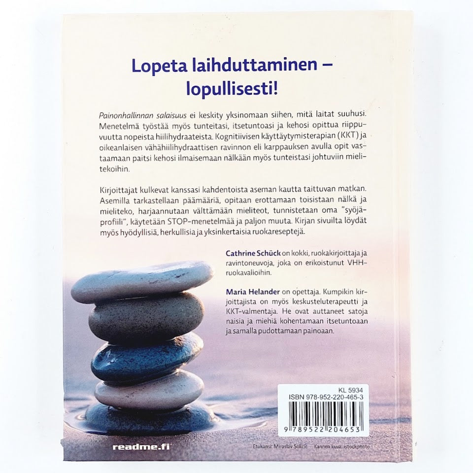 Maria Helander ja Cathrine Schück: Painonhallinnan salaisuus