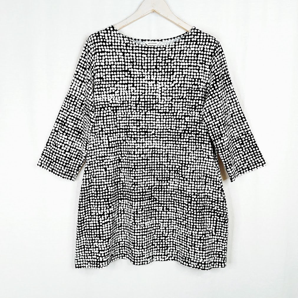Marimekko Peretta Orkanen trikootunika koko XL