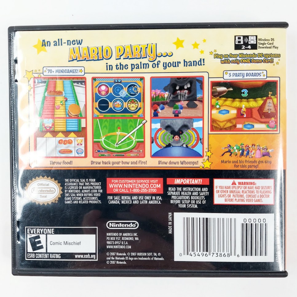 Mario Party DS Nintendo DS peli