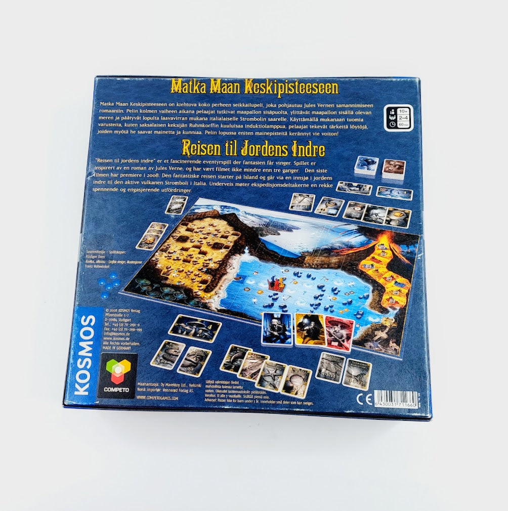 Competo Matka Maan Keskipisteeseen Lautapeli