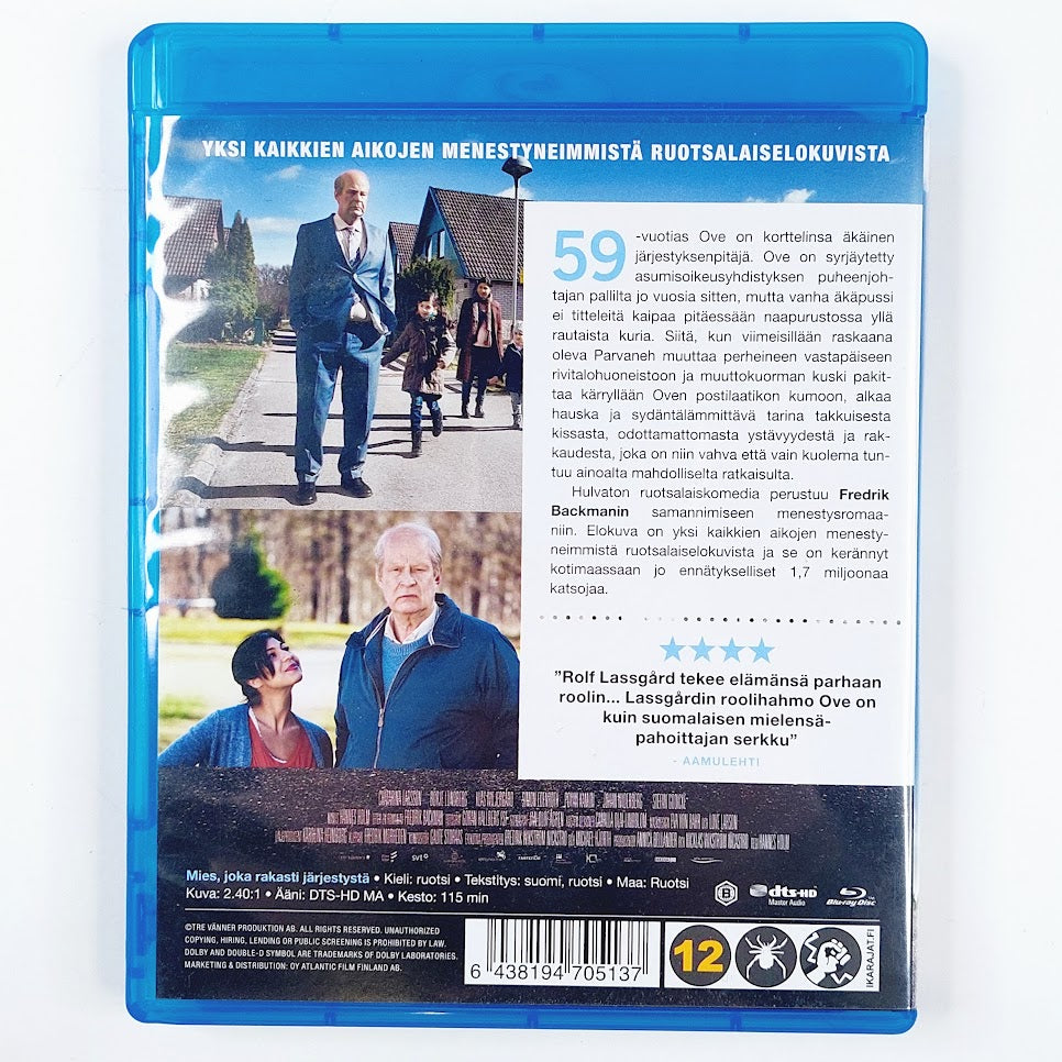 Mies, joka rakasti järjestystä Blu-ray