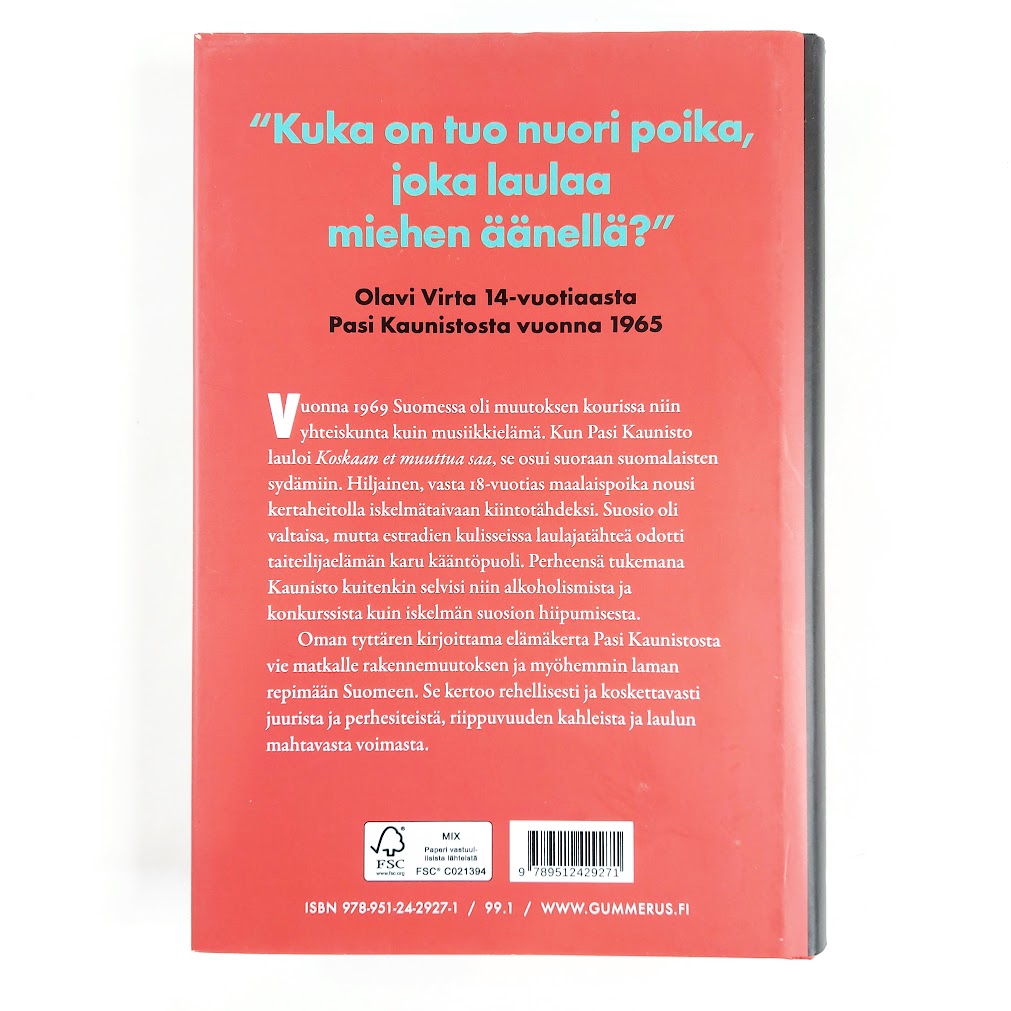 Milja Kaunisto: Pasi Kaunisto