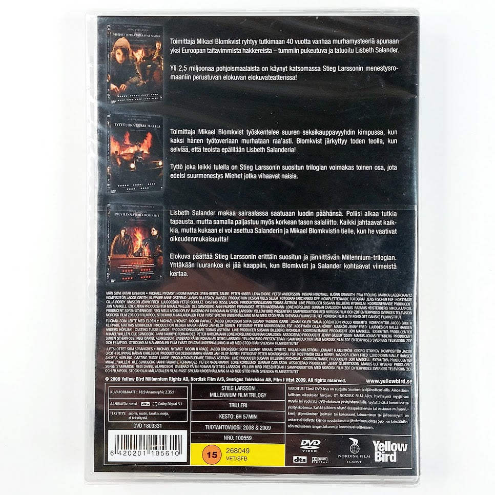 Millenium Trilogia 3DVD