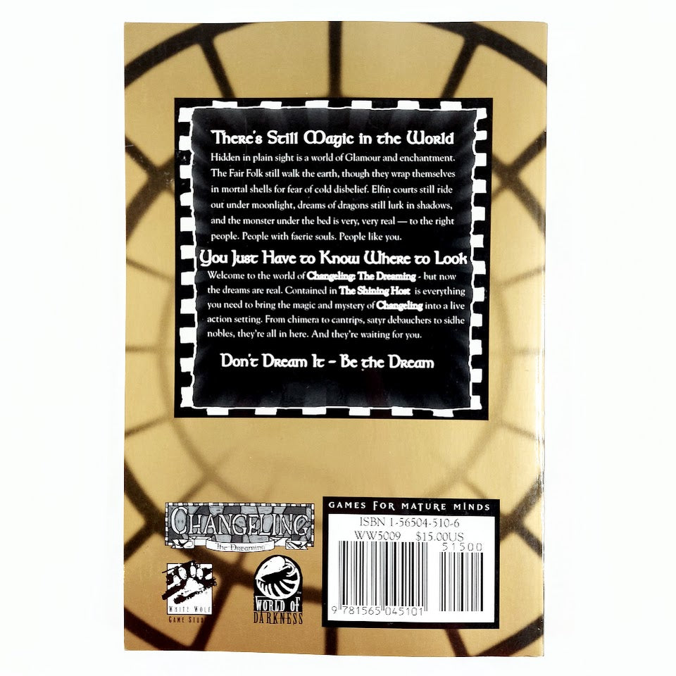 Mind's Eye Theatre Changeling: The Dreaming The Shining Host