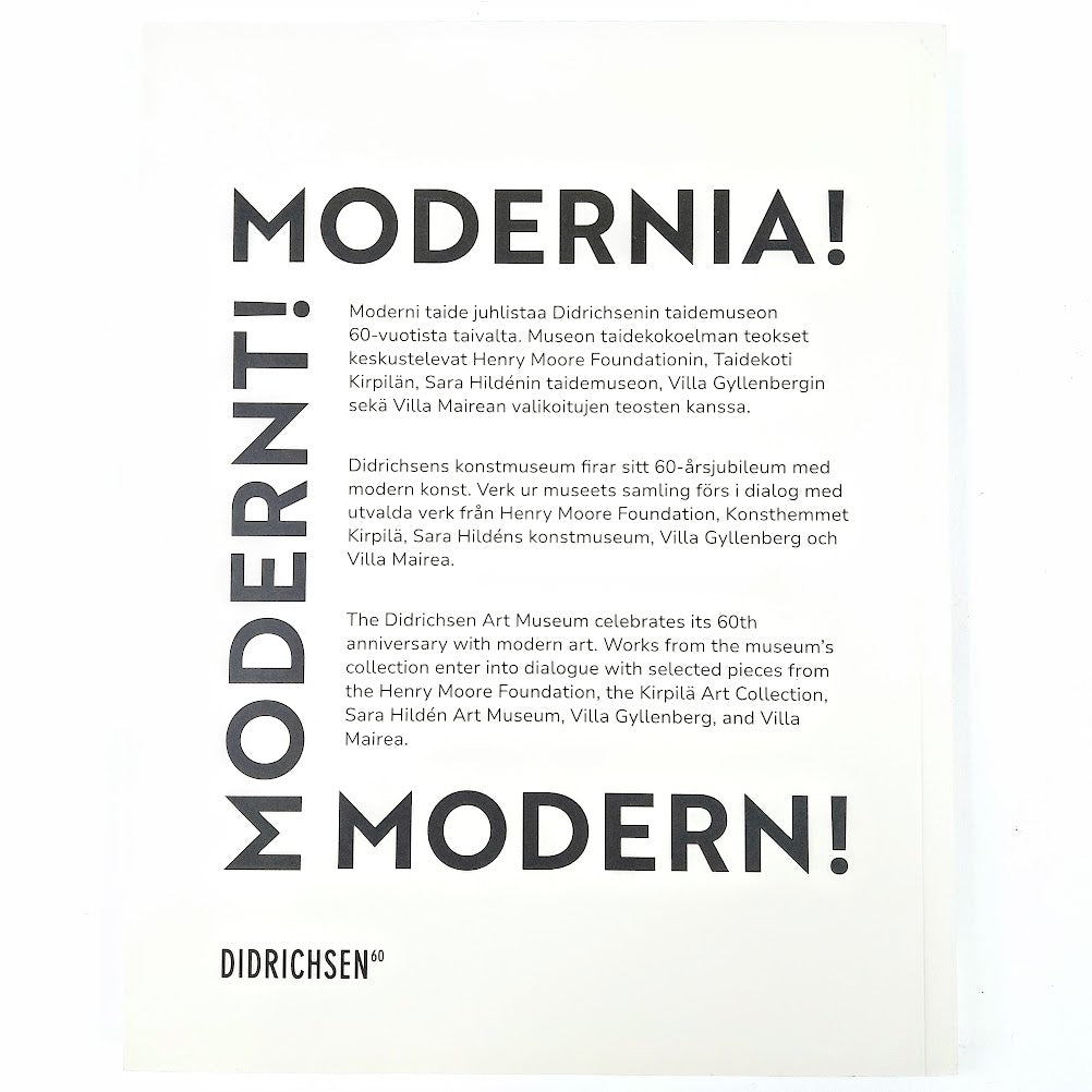 Iiris Markkola, Otto Selén: Modern! : Modernia! = Modernt!