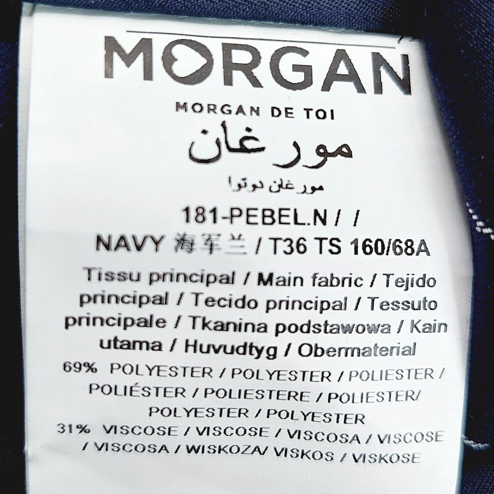 Morgan liituraitahousut koko 36