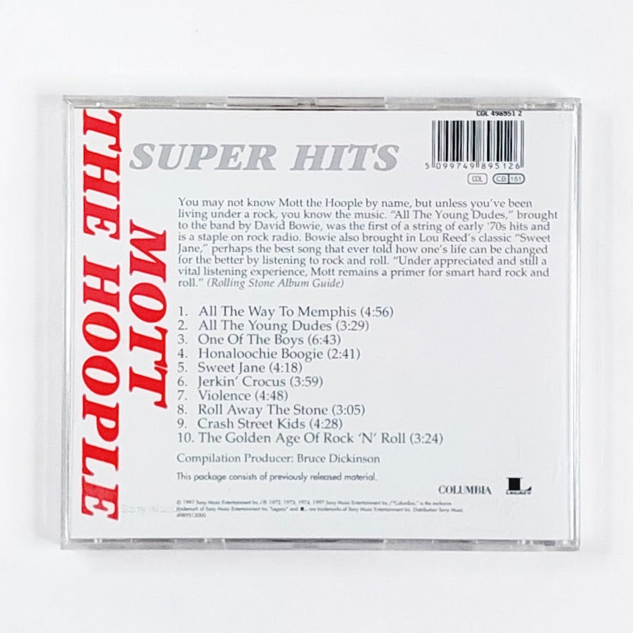 Mott The Hoople Super Hits CD