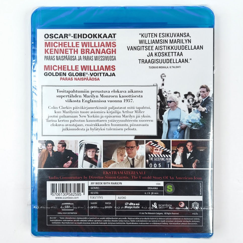 My Week with Marilyn Blu-ray