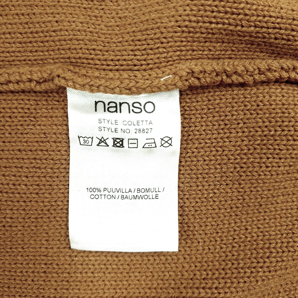 Nanso Coletta puuvillaneulepusero koko XL