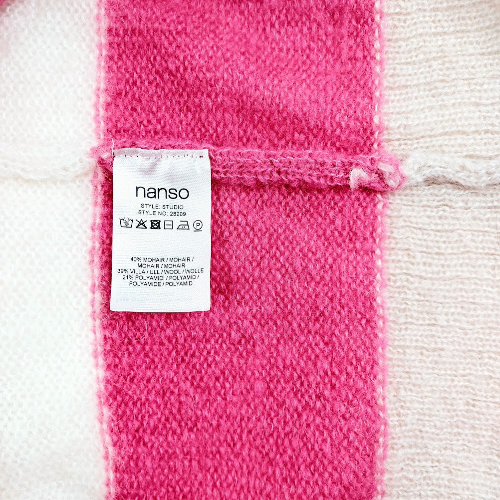 Nanso Studio mohair-villasekoiteneule koko M