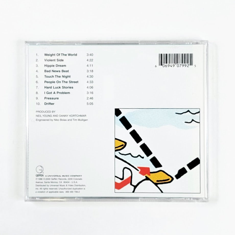 Neil Young Landing On Water CD