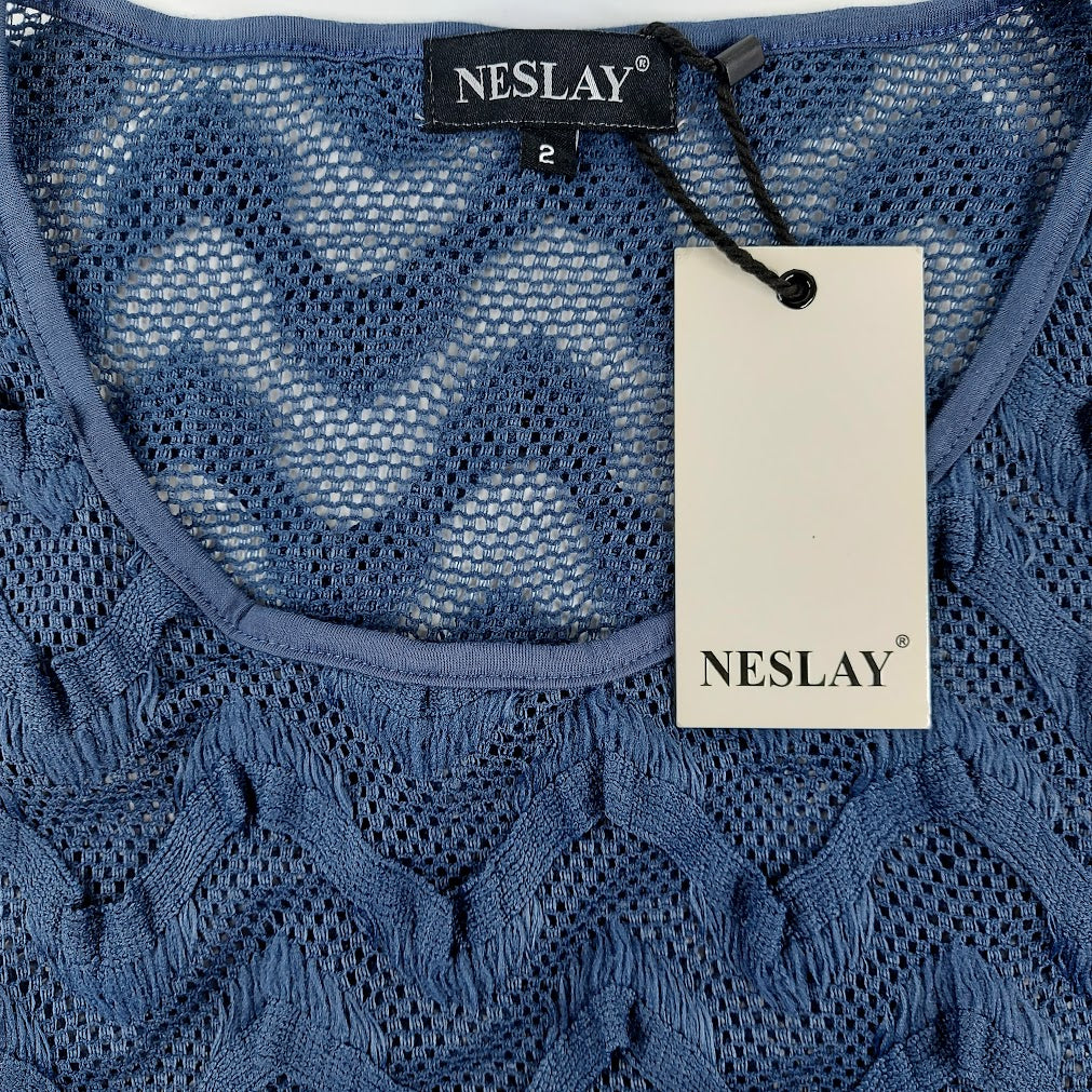 Neslay hihaton verkkoneulostunika koko XXXL