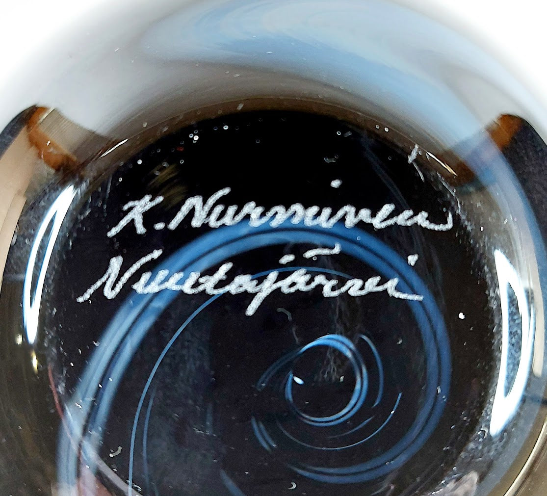 Nuutajärvi Marmori sarjan maljakko