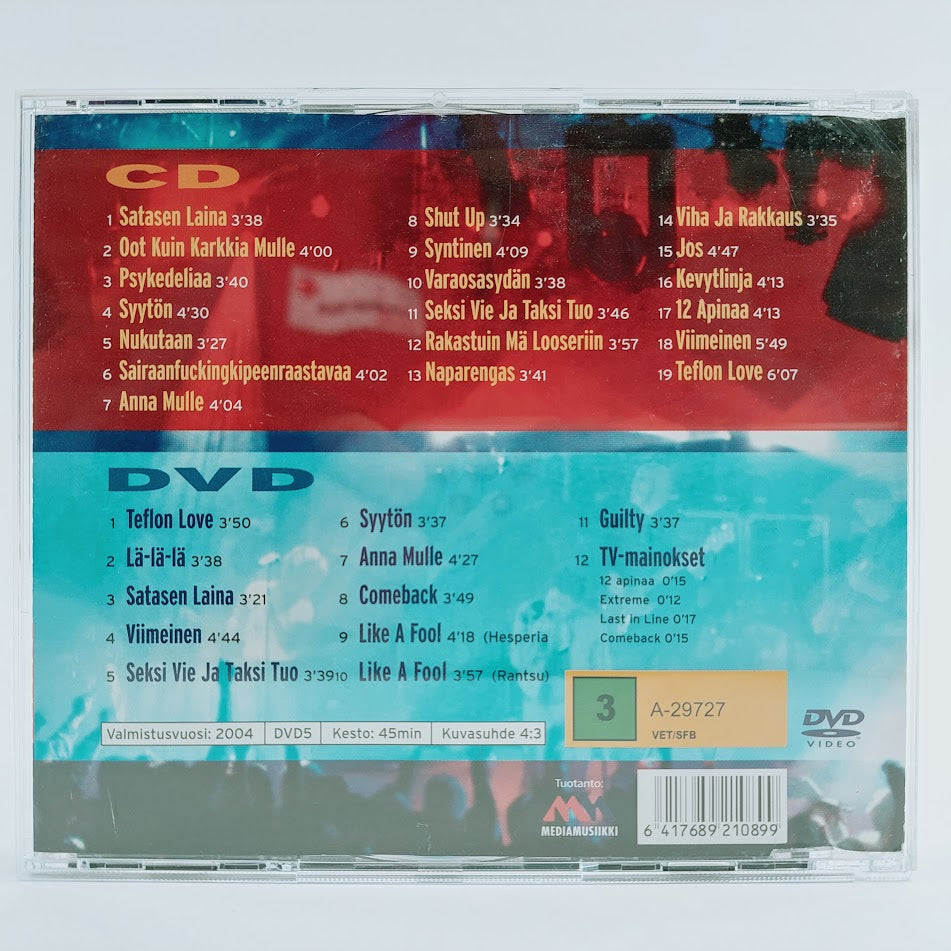 Nylon Beat: Hyvää Uuttavuotta Live CD + Bonus DVD