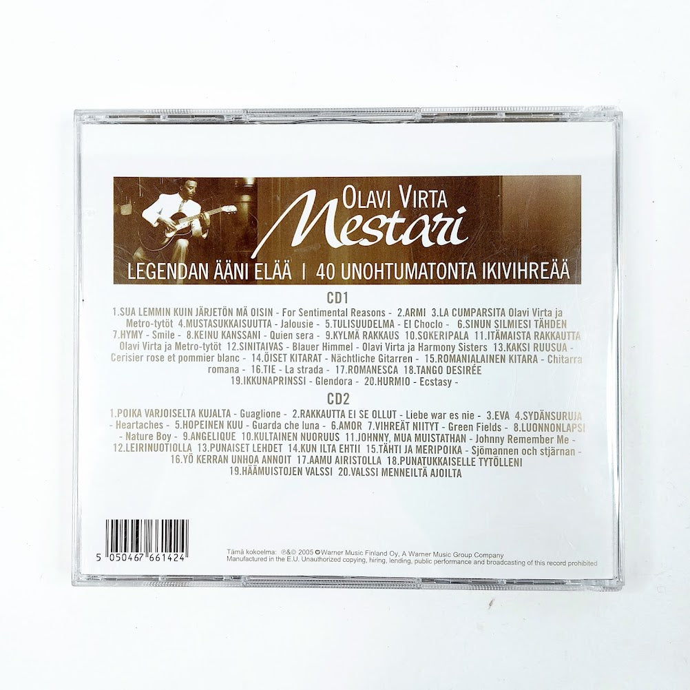 Olavi Virta: Mestari - Legendan ääni elää 2CD