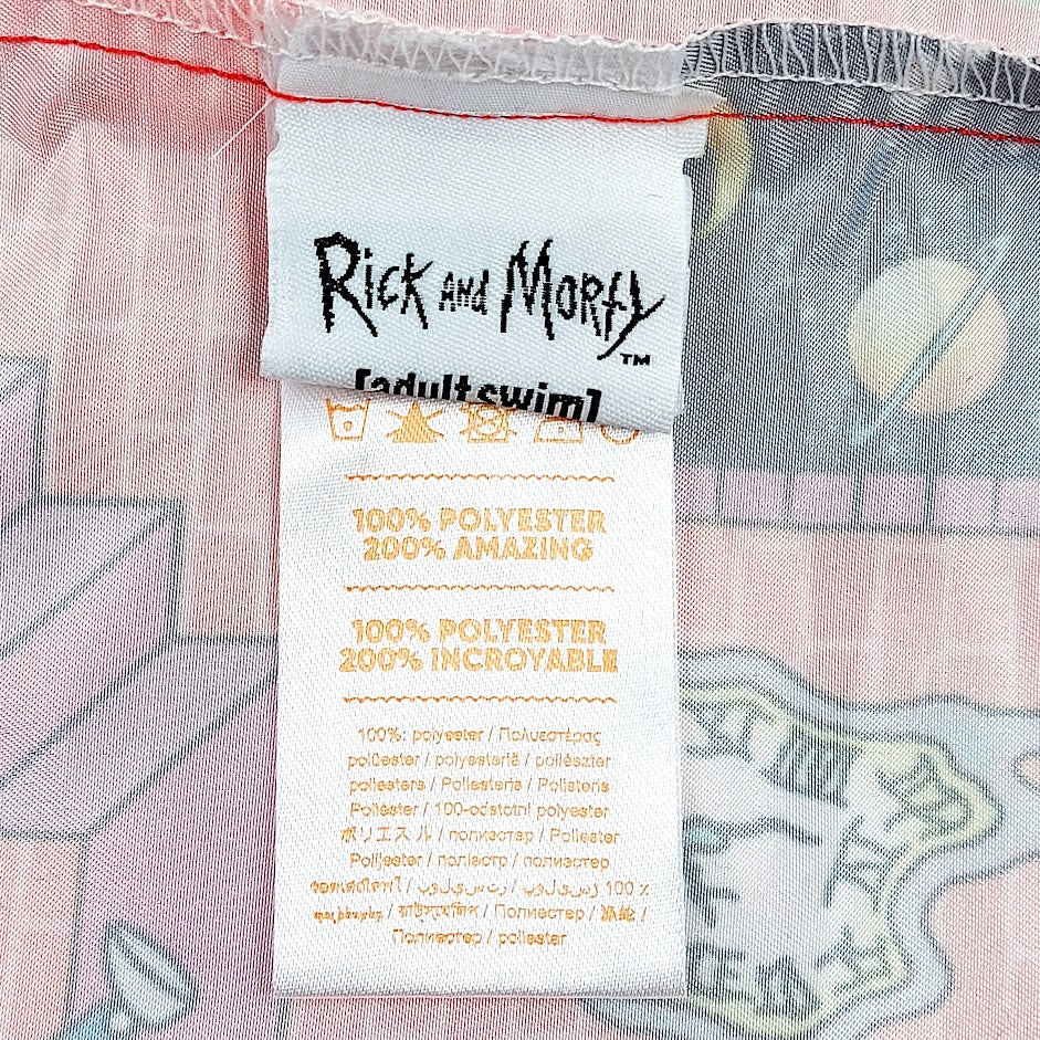 Opposuits Rick & Morty lyhythihainen kauluspaita koko L