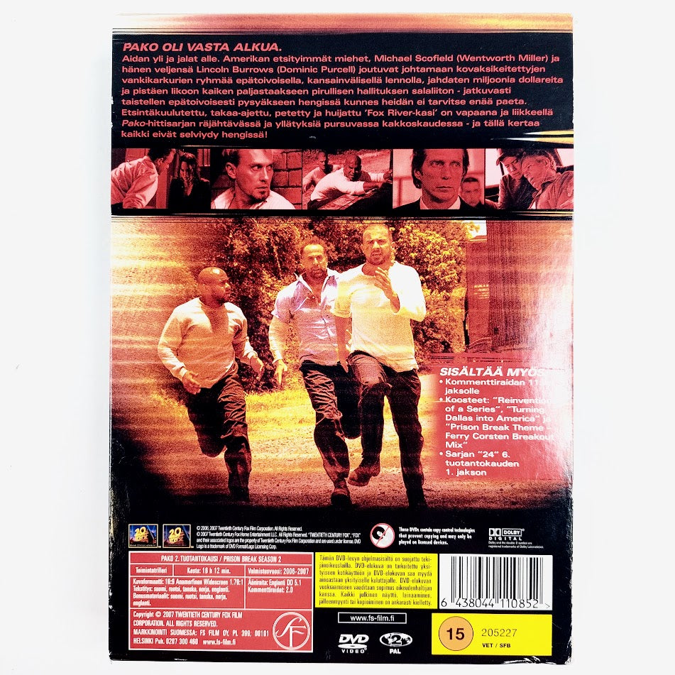 Pako 2. tuotantokausi 6DVD
