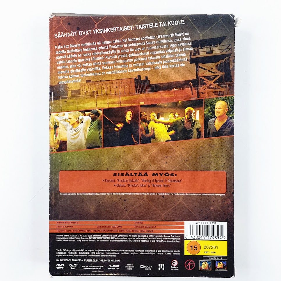 Pako 3. tuotantokausi 4DVD