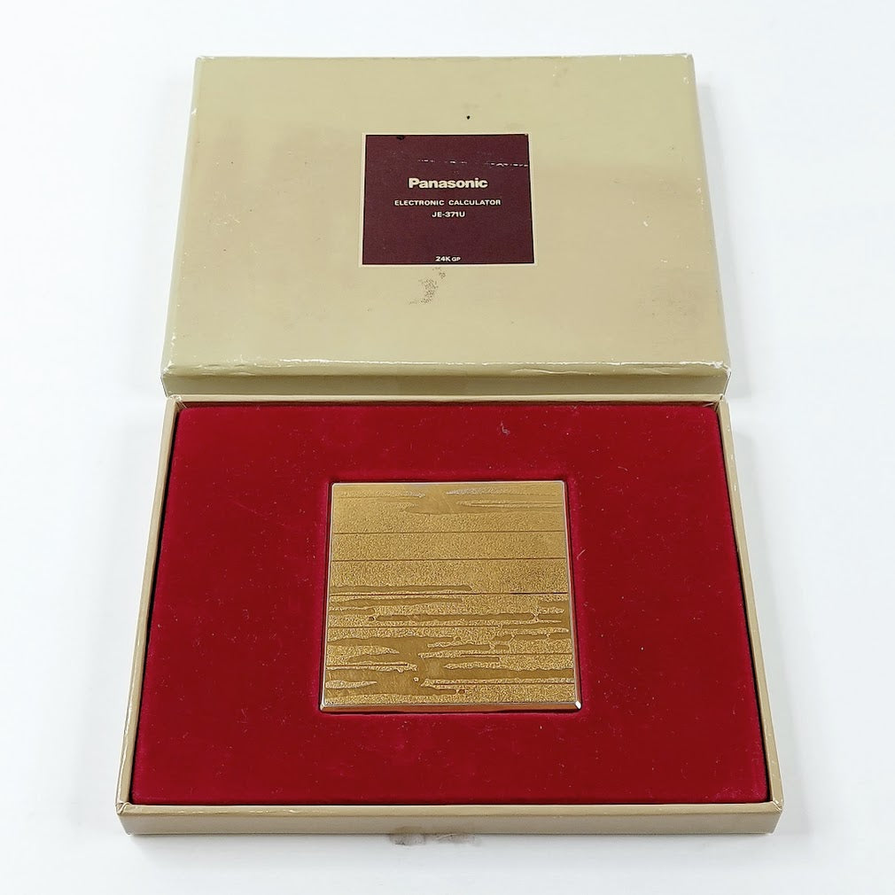 Panasonic JE-371U kullattu taskulaskin