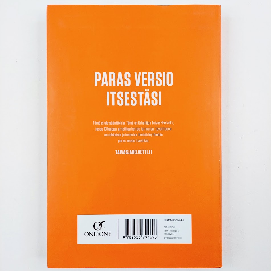 Karo Hämäläinen, Miika Peltola: Urheilijan taivas+helvetti - Paras versio itsestäsi