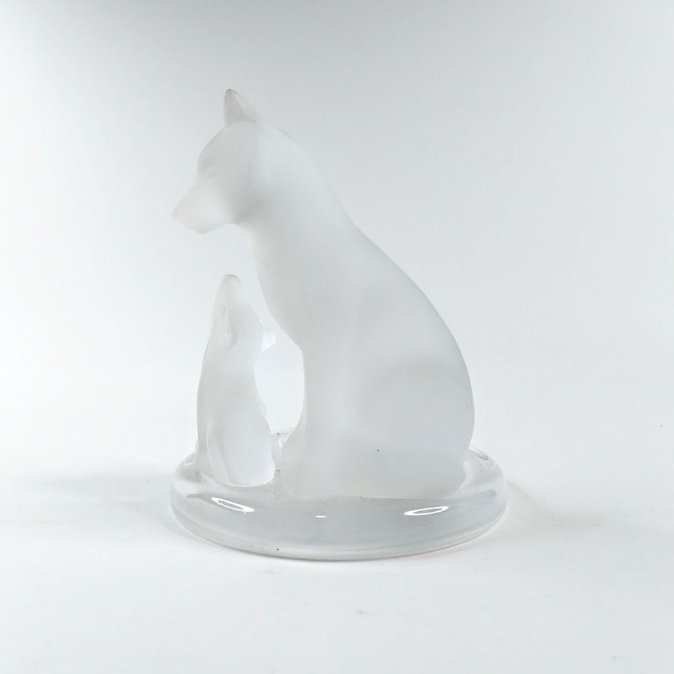 PartyLite tuikkualusta susi ja pennut