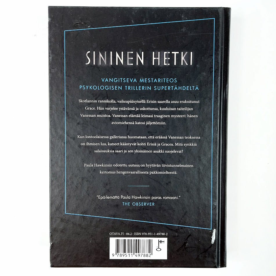 Paula Hawkins: Sininen hetki
