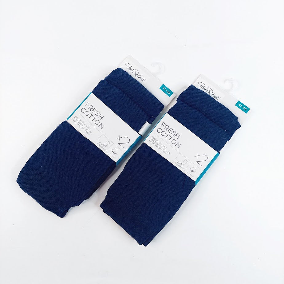 Pierre Robert puuvillasukat 2-pack koko 41-45 2 kpl