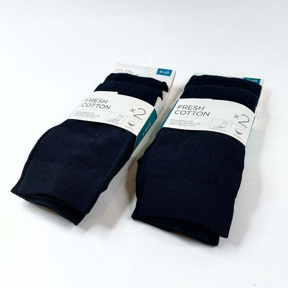 Pierre Robert puuvillasukat 2-pack koko 41-45 2 kpl