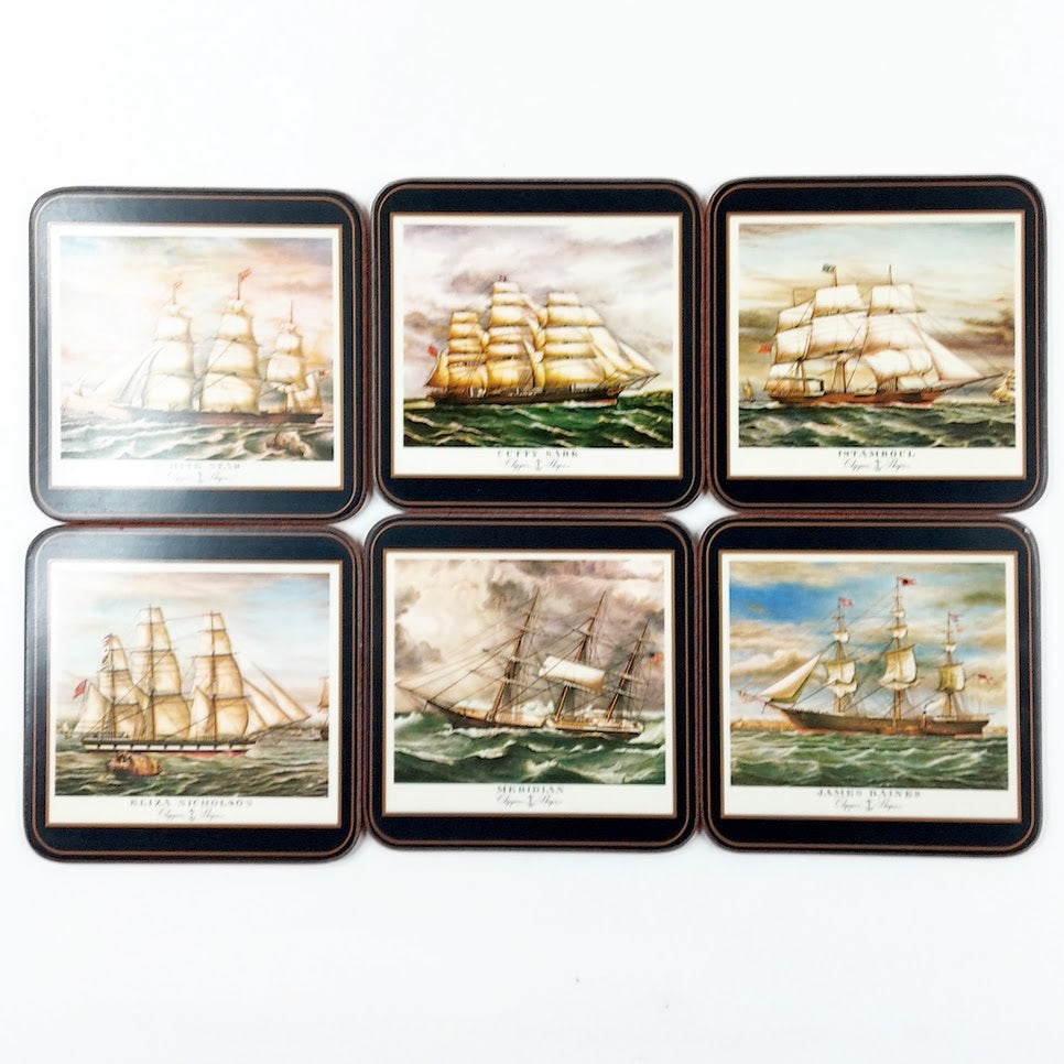 Pimpernel Clipper Ships lasinaluset 6 kpl
